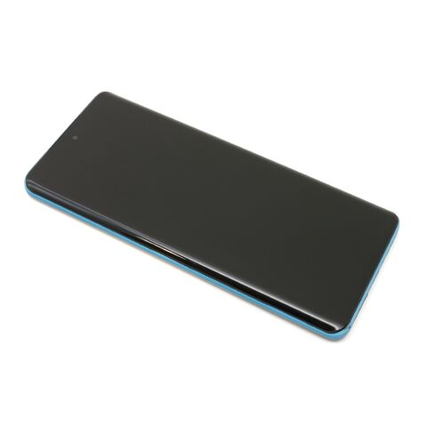 LCD displej (ekran) - Motorola Edge 40 Neo + Touch screen + okvir Blue ORG (MS).