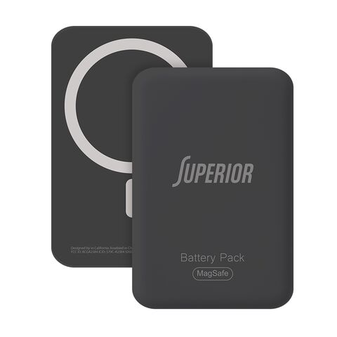 Univerzalna Back Up Baterija MagSafe Superior 15W 5000 mAh crni (MS).