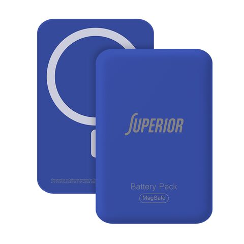 Univerzalna Back Up Baterija MagSafe Superior 15W 5000 mAh plavi (MS).