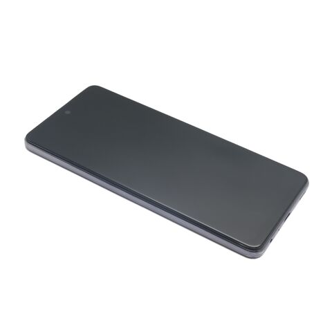 LCD displej (ekran) - Samsung A525F/A526B Galaxy A52 4G/5G + Touch screen + okvir crni INCELL (MS).