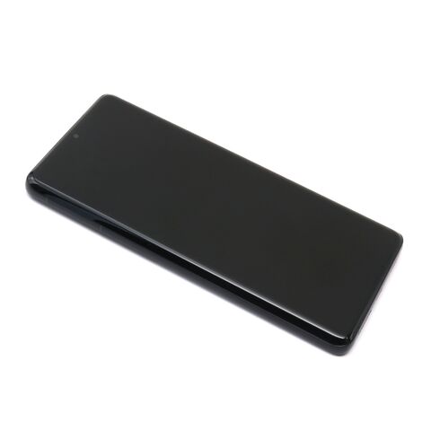 LCD displej (ekran) - Samsung G998B Galaxy S21 Ultra 5G + Touch screen + okvir crni OLED (MS).