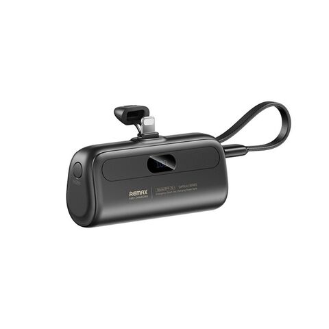 Univerzalna Back Up Baterija REMAX RPP-77 fast charging lightning 5000mAh crni (MS).
