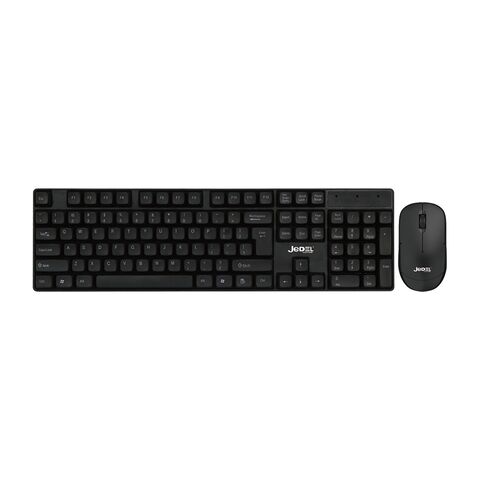 Tastatura bezicna i mis bezicni WS730+ crna JEDEL (MS).