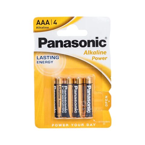 Baterija alkalna 1.5V AAA LR3 blister 4/1 Panasonic (MS).