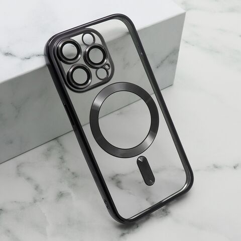 Zastitna maska (futrola) CAMERA PROTECT MagSafe - iPhone 14 Pro (6.1) crna (MS).