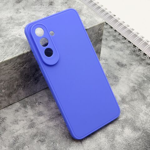 Zastitna maska (futrola) Soft 3D camera - Samsung A576 Galaxy A57 5G plava (MS).