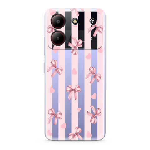 Zastitna ultra tanka (skin) maska / futrola PRINT CLEAR - ZTE Blade A54 SP006 (MS).