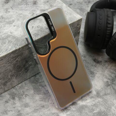 Zastitna maska (futrola) GLOW LOOK MagSafe - Samsung S941 Galaxy S26 5G crna (MS).