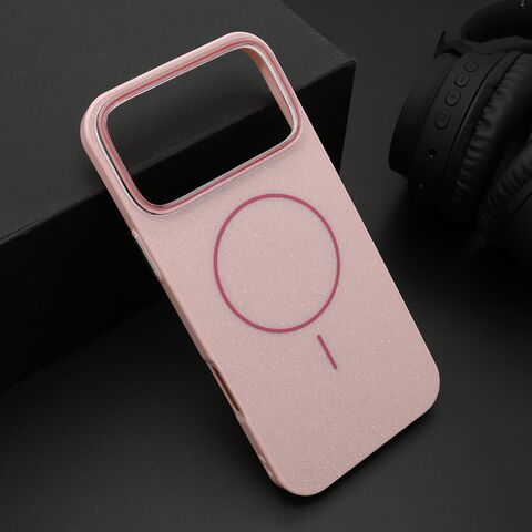 Zastitna maska (futrola) JELLY MagSafe II - iPhone 17 Pro roze (MS).