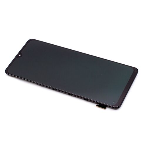 LCD displej (ekran) - Samsung A415F Galaxy A41 + Touch screen + okvir crni OLED (MS).