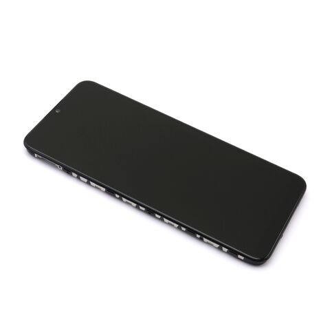 LCD displej (ekran) - Samsung A035 Galaxy A03 + Touch screen + okvir Full ORG EU crni (GH81-21626A) (MS).