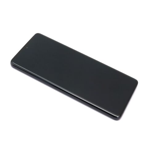 LCD displej (ekran) - Samsung G985F Galaxy S20 Plus 4G + Touch screen + okvir crni OLED (MS).