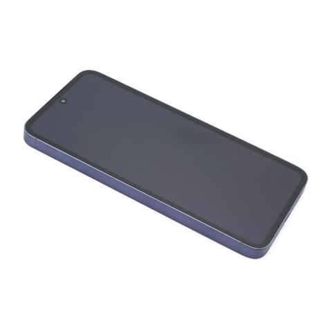 LCD displej (ekran) - Samsung A556 Galaxy A55 5G + Touch screen + okvir navy blue OLED ORG (MS).