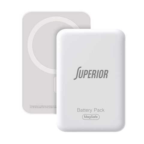 Univerzalna Back Up Baterija MagSafe Superior 15W 10000 mAh beli (MS).