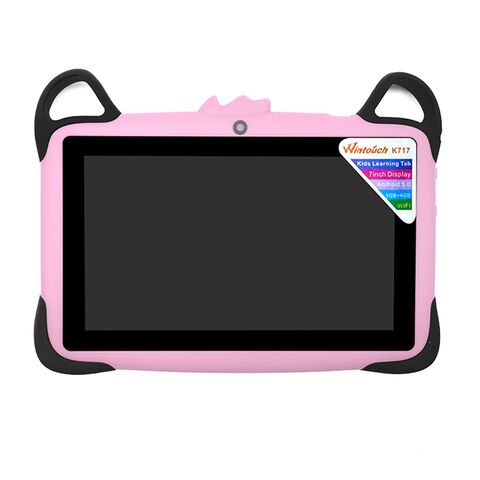 Wintouch tablet - decu K717 7 inca crni / Zastitna maska (futrola) pink (MS).