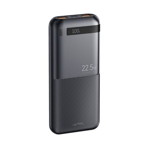 Univerzalna Back Up Baterija REMAX Piloteer 20W PD+22.5W QC 10000mAh RPP-71 crni (MS).
