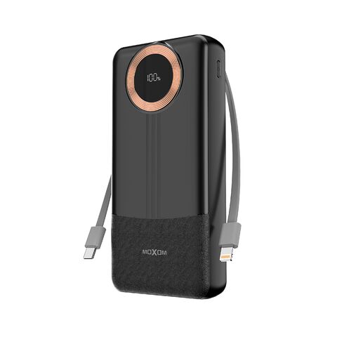 Univerzalna Back Up Baterija Moxom MX-PB139 fast 20000mAh QC22.5W+ PD20W 2.4A crni (MS).