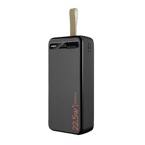 Univerzalna Back Up Baterija Moxom MX-PB156 fast charging 30000mAh SCP22.5W+ PD20W 3A crni (MS).