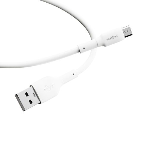 USB data kabl Moxom MX-CB302 3A Micro 1m beli (MS).
