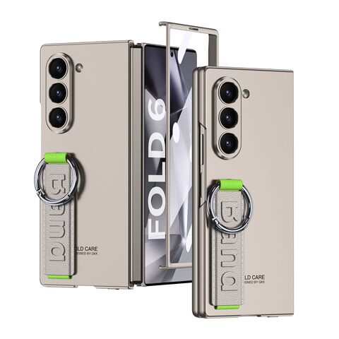 Zastitna maska (futrola) STRAP CASE - Samsung Galaxy Z Fold 6 5G zlatna (GKK case) (MS).