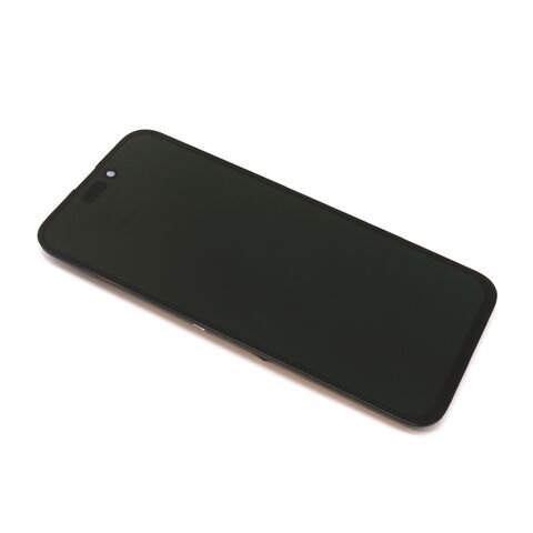 LCD displej (ekran) - iPhone 15 Plus + Touch screen crni HARD OLED 60HZ Support IC removable (MS).