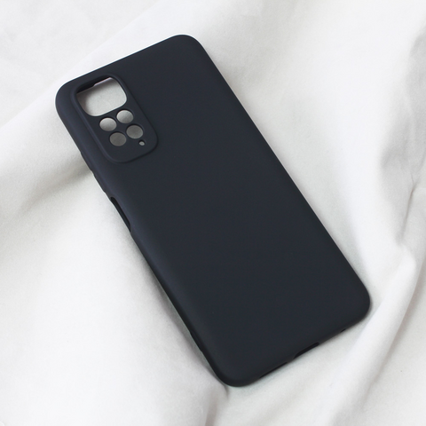 Zastitna maska (futrola) Teracell Soft Velvet - Xiaomi Redmi Note 11/Redmi Note 11s crna.