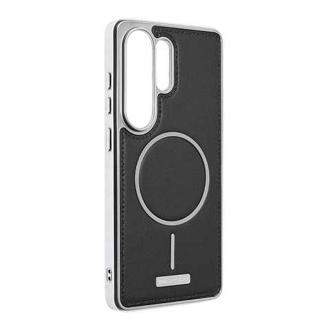Zastitna maska (futrola) Magsafe Urban Leather - Samsung S948 Galaxy S26 Ultra crna.