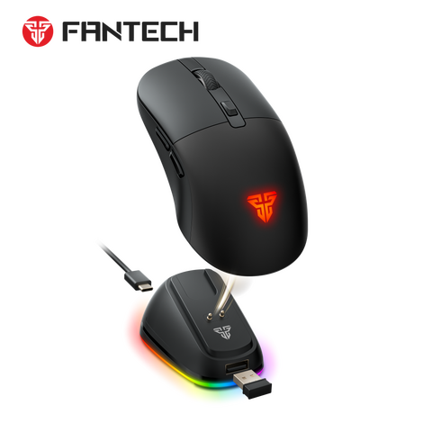 Mis Wireless Gaming Fantech WG9RD Kanata crni.