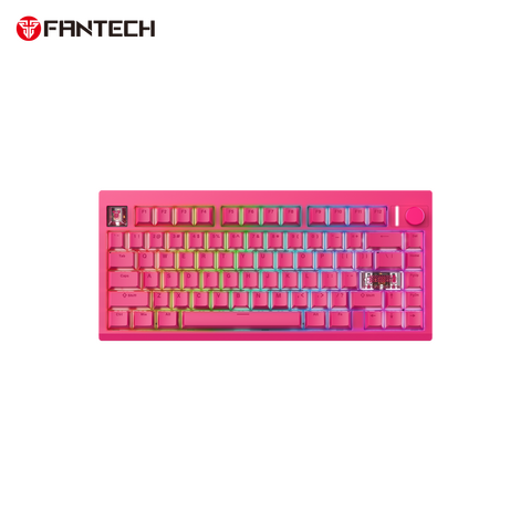 Tastatura Mehanicka Gaming Fantech MK921 Maxfit 8 Wireless pink (white switch).