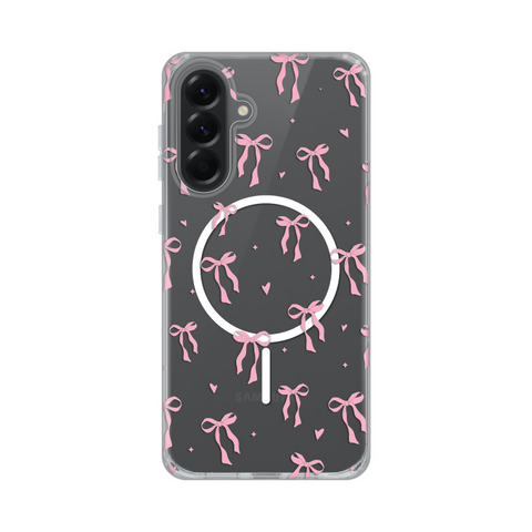 Zastitna maska (futrola) print Magsafe - Samsung A566 Galaxy A56 Cute Bows.