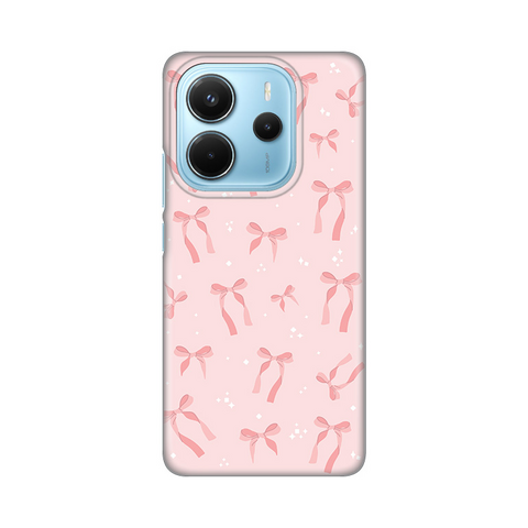 Zastitna silikonska maska (futrola) PRINT - Xiaomi Redmi Note 14 4G (SRB) Bow.