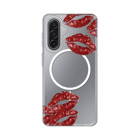 Zastitna maska (futrola) print Magsafe - Samsung A175 Galaxy A17 Kisses.