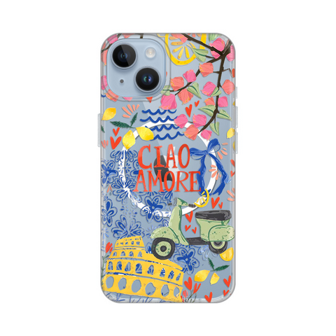Zastitna maska (futrola) print Magsafe - iPhone 13/14 6.1 Ciao Amore.