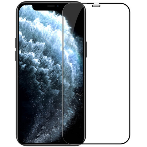 Staklena folija (zastitno kaljeno staklo) za ekran Nillkin CP+ Pro - iPhone 12 Pro Max 6.7 crni.