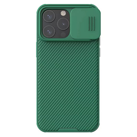 Zastitna maska (futrola) Nillkin CamShield Pro - iPhone 15 Pro Max 6.7 zelena.