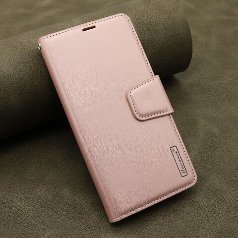 Zastitna maska (futrola) na preklop (bi fold) HANMAN II - Samsung A376 Galaxy A37 5G svetlo roze (MS).