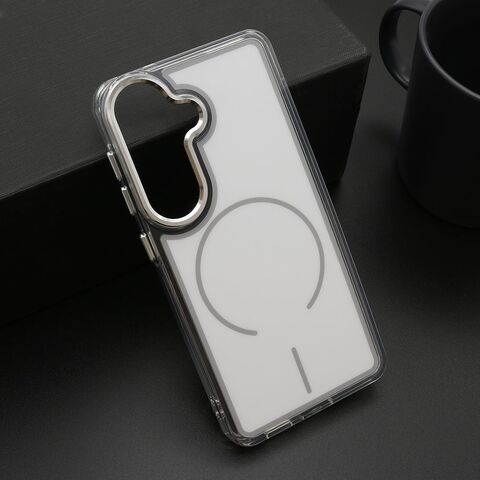Zastitna maska (futrola) CLASSIC LOOK MagSafe - Samsung S941 Galaxy S26 5G bela (MS).