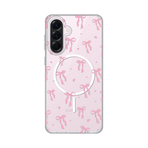 Zastitna maska (futrola) print Magsafe - Samsung A576 Galaxy A57 Cute Bows.