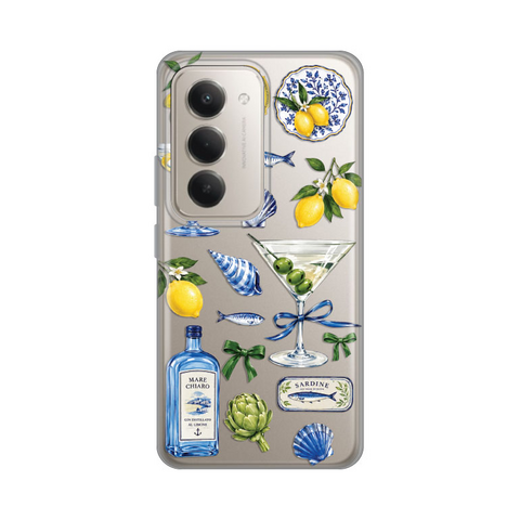 Zastitna silikonska maska (futrola) PRINT - Xiaomi Redmi 15 4G Mediterranean Martini.