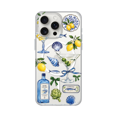 Zastitna maska (futrola) print Magsafe - iPhone 15 Pro Max 6.7 Mediterranean Martini.