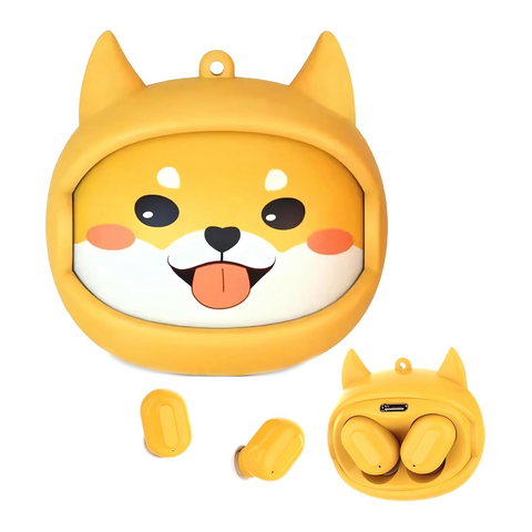Bluetooth slusalice Cat zute.
