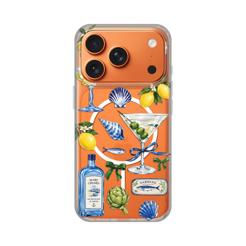 Zastitna maska (futrola) print Magsafe - iPhone 17 Pro Mediterranean Martini.