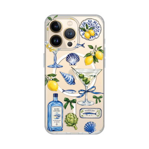 Zastitna maska (futrola) print Magsafe - iPhone 13 Pro Mediterranean Martini.