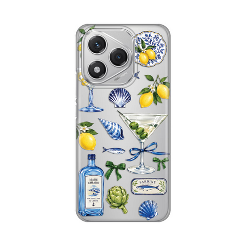 Zastitna silikonska maska (futrola) PRINT - Huawei Honor 400 Lite Mediterranean Martini.