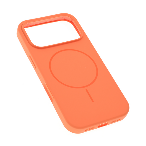 Zastitna maska (futrola) Magsafe Pure color - iPhone 17 Pro narandzasta.