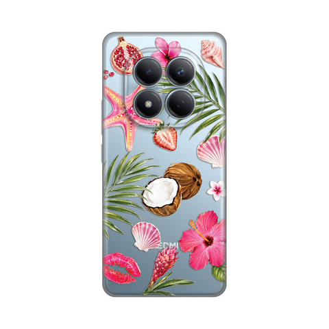 Zastitna silikonska maska (futrola) PRINT - Xiaomi Redmi Note 15 Pro 4G Coconut Paradise.