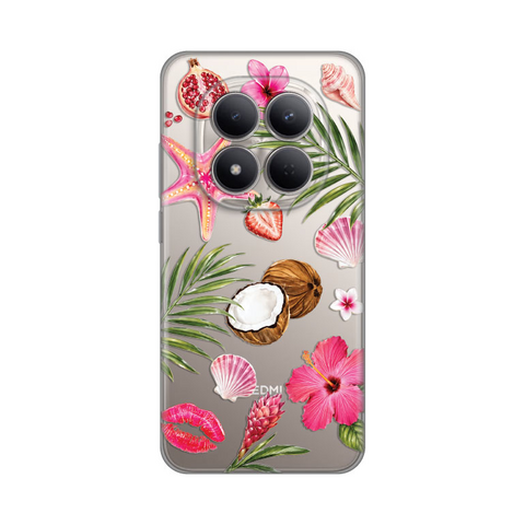 Zastitna silikonska maska (futrola) PRINT - Xiaomi Redmi Note 15 Pro 5G Coconut Paradise.