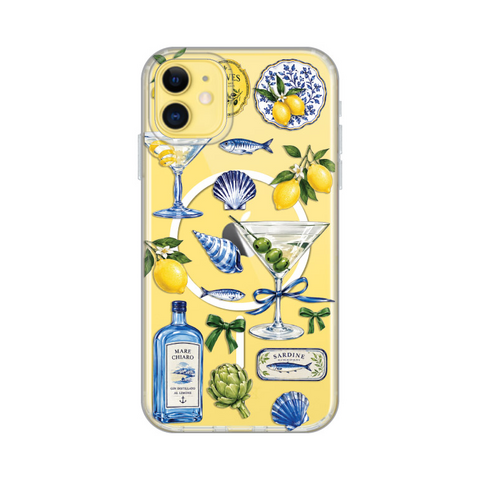 Zastitna maska (futrola) print Magsafe - iPhone 11 6.1 Mediterranean Martini.