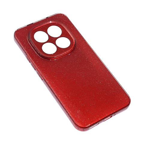 Zastitna maska (futrola) Sparkle Dust - Xiaomi Redmi Note 15 Pro Plus 5G bordo.