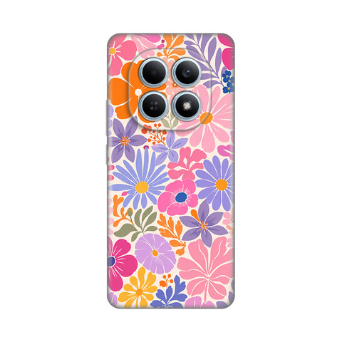 Zastitna silikonska maska (futrola) PRINT - Xiaomi Redmi Note 15 4G/5G Sunny Petals.
